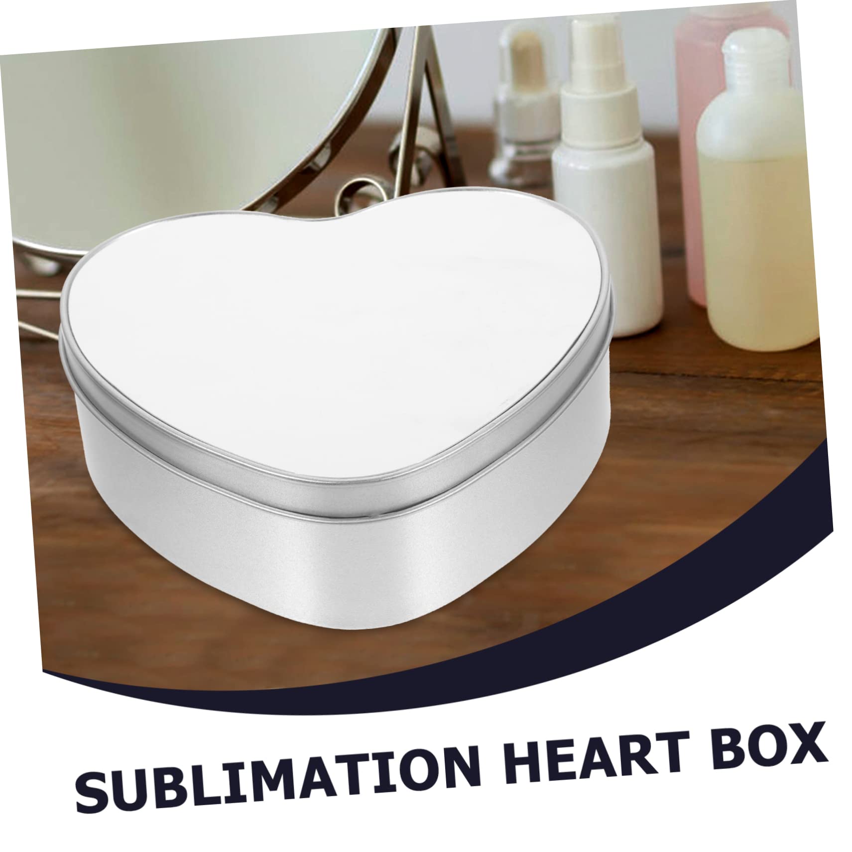 Amazon | HAPINARY 箱 ハートキャンディー缶 ブリキ缶 ハート