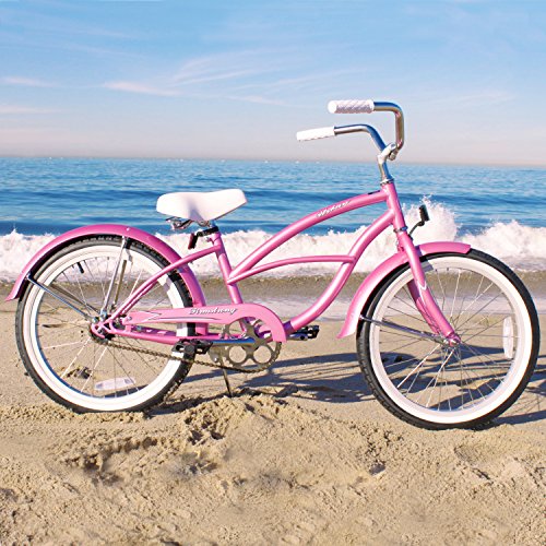 Firmstrong Urban Girl Single Speed Beach Cruiser Bicycle, 20-Inch, Pink #TOP1