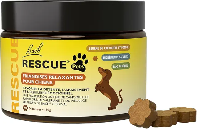 Friandises CBD Chien RESCUE - Apaisement Naturel pour Stress et Voyage