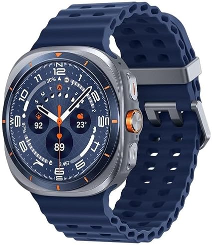 Frete Grátis Samsung Galaxy Watch Ultra Smartwatch 47mm LTE- Titânio Azul