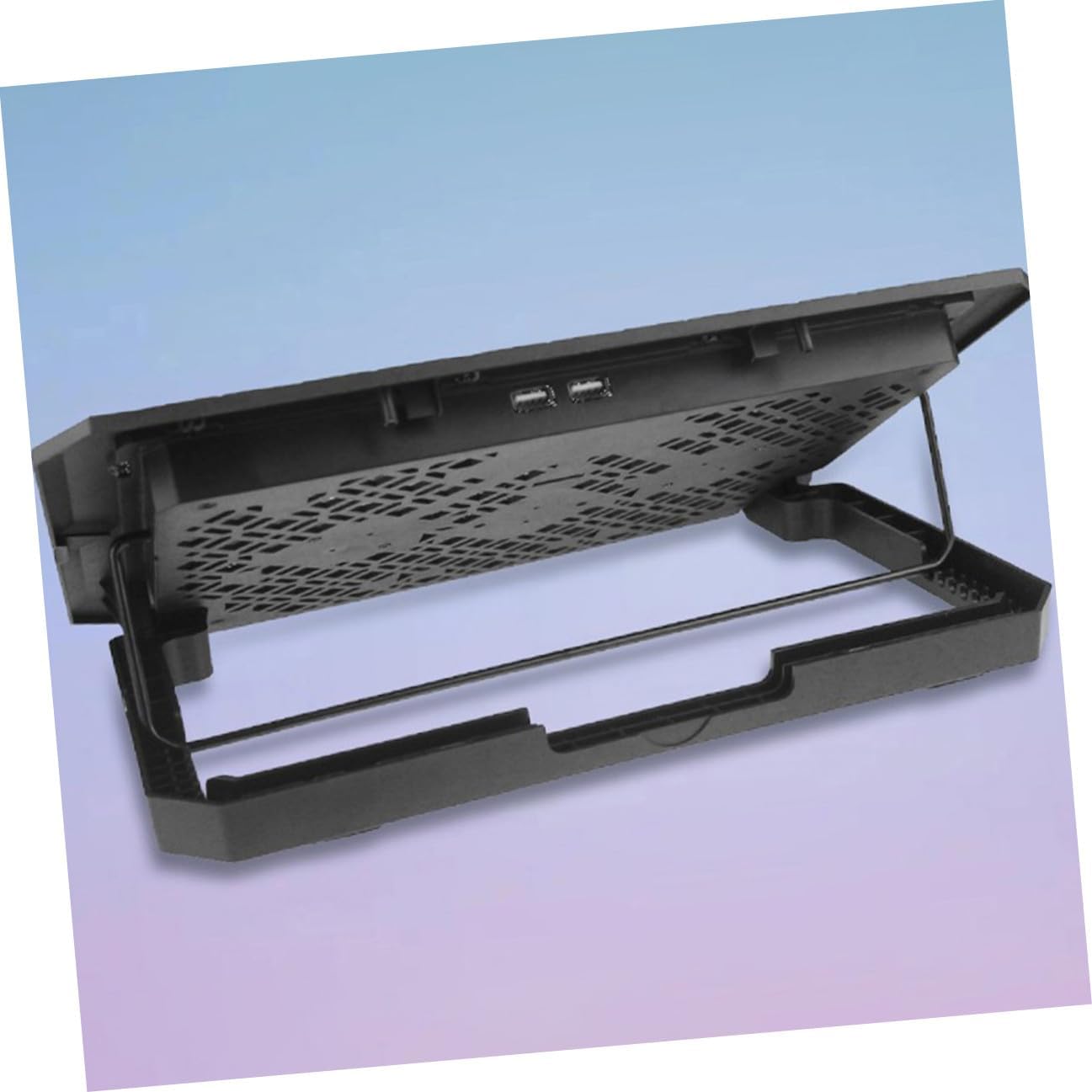 Laptop Cooling Stand with 6 Quiet Fans 15.6 Inch Adjustable Speed Blue Light Cooling Pad for Gaming and Office Use Portable Laptop Cooler Holder