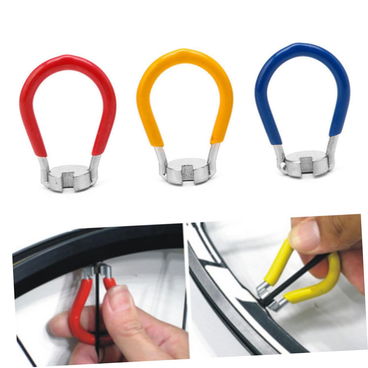 Uonlytech 3 Set di Regolatori per Chiavi A Brugola Nichelati Facili da Usare per Il Trasporto 6 Pezzi * 3