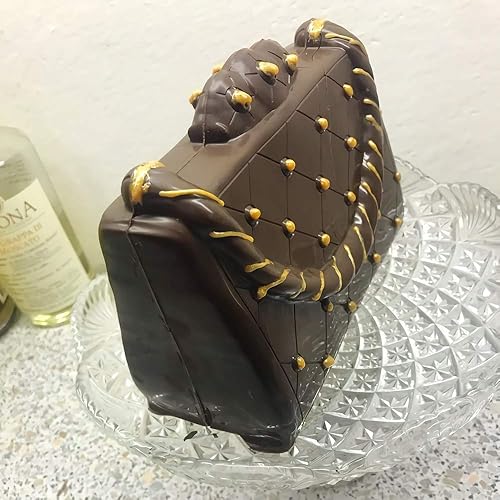 Miniatura 3 de 3D Lady Bag Molde de chocolate de plástico DIY pastel hecho a mano molde de chocolate bolsa de policarbonato caramelo pastel decoración herramientas