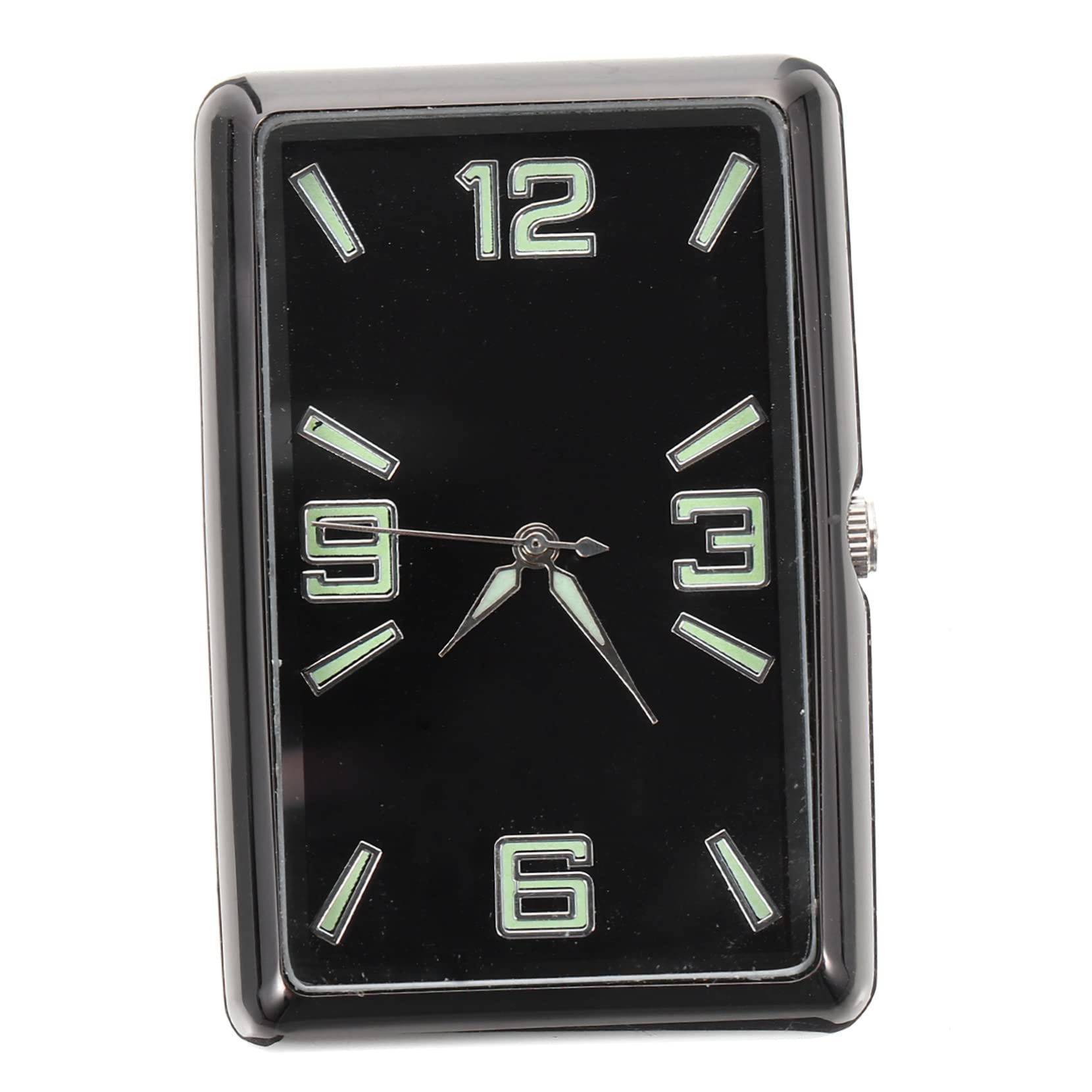 Reloj Negro Adhesivo Analógico Coche para Salpicadero