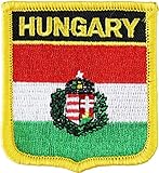 Hungary (Crest) - Country Shield Patch