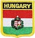 Hungary (Crest) - Country Shield Patch