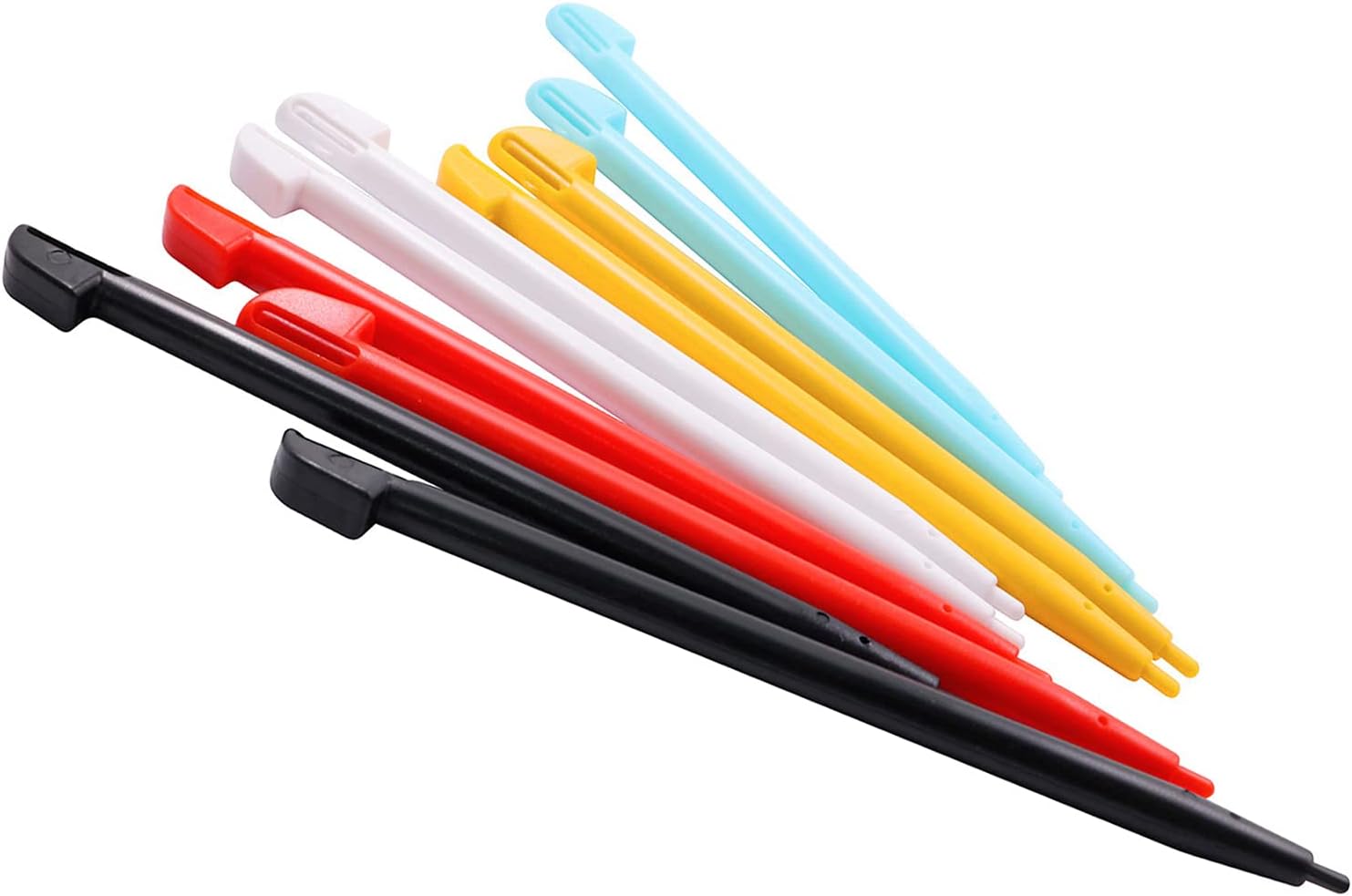 10 Pcs Color Plastic Stylus Touch Pen for Nintendo Wii U Gamepad