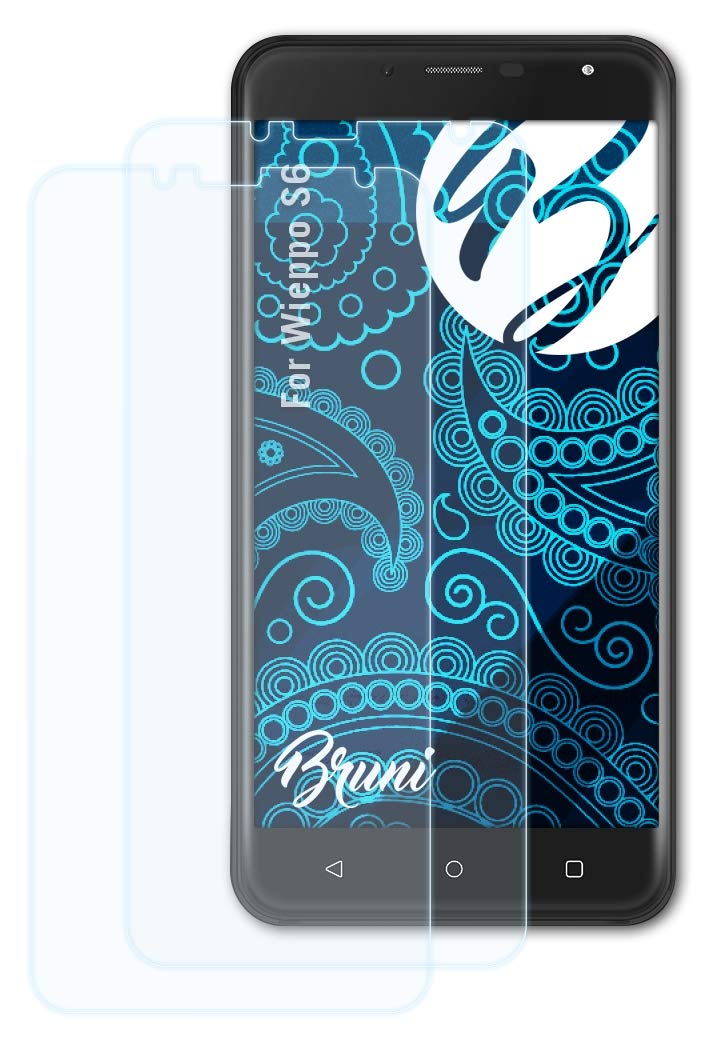 Screen Protector compatible with Wieppo S6 Protector Film, crystal clear Protective Film (2X)