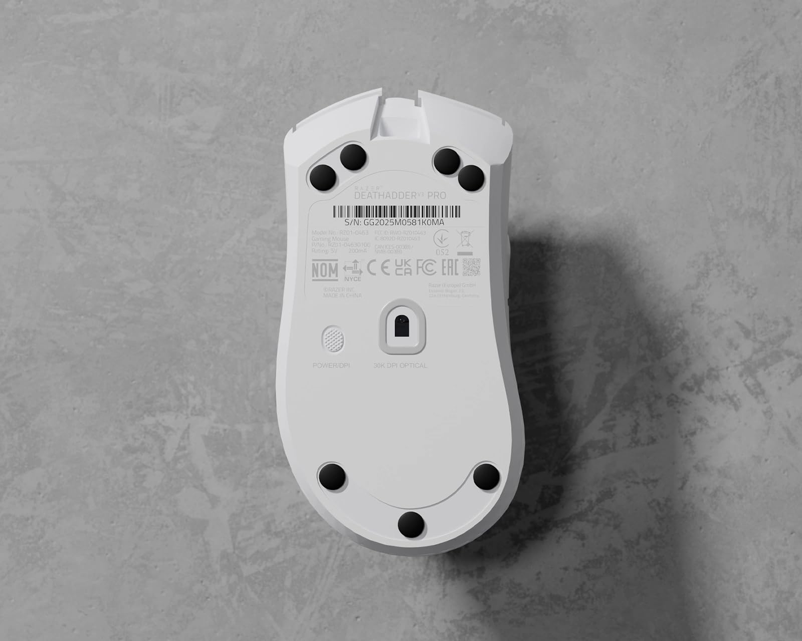 Cyclone Pro - Pattini per mouse in PTFE a forma di cupola, 40 pezzi, 0,85 mm di profondità, scorrevole, durevole ed equilibrato per la maggior parte dei mouse da gioco