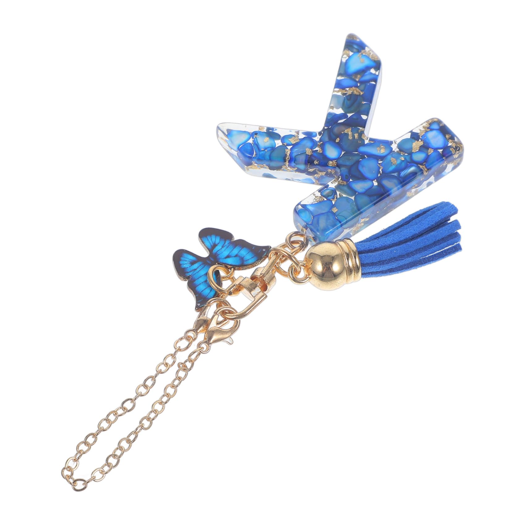 Ipetboom Sturdy Metal Water Bottle Charm Lightweight Letter Chain for Cup Handle for Sports and Id