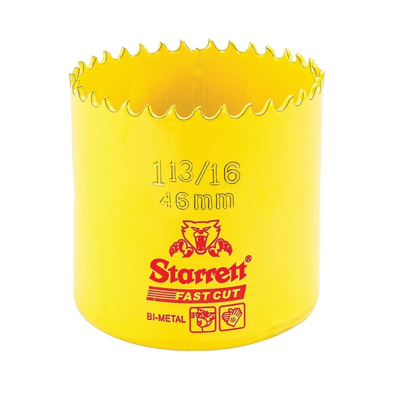 Corona bimetal Fast Cut 46mm para perforar chapas sin deformar el metal 2