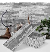 Autocollant Sol Effet Bois Gris - Rouleau 20 Cm X 300 Cm (0,6 M²) - Vinyle PVC Imperméable Cuisine Salle De Bain
