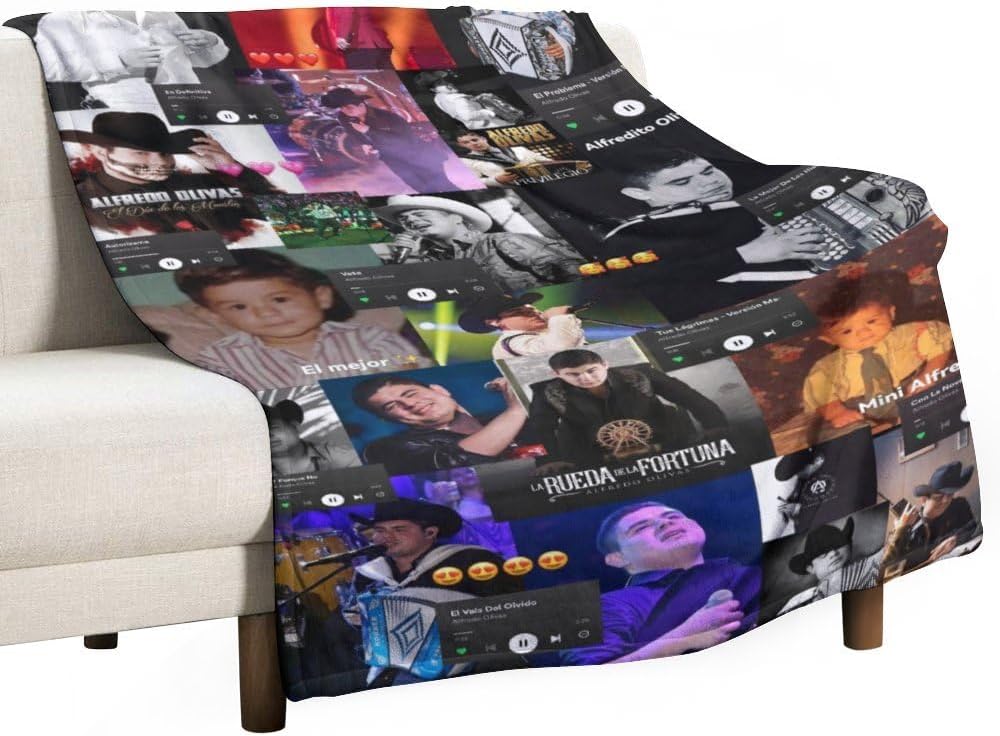 Alfredito Olivas Blanket, Mexican Music Singer Photo