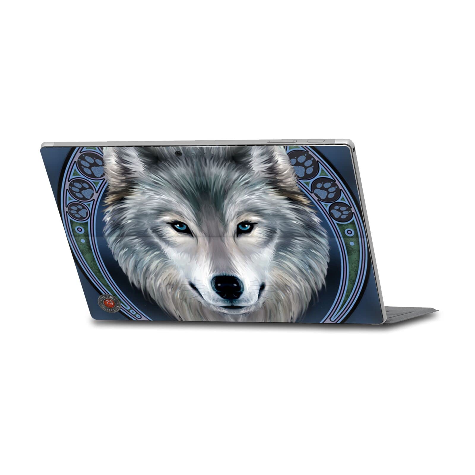 Autocollant Surface Pro skin vinyle Anne Stokes Loups Lunar cover