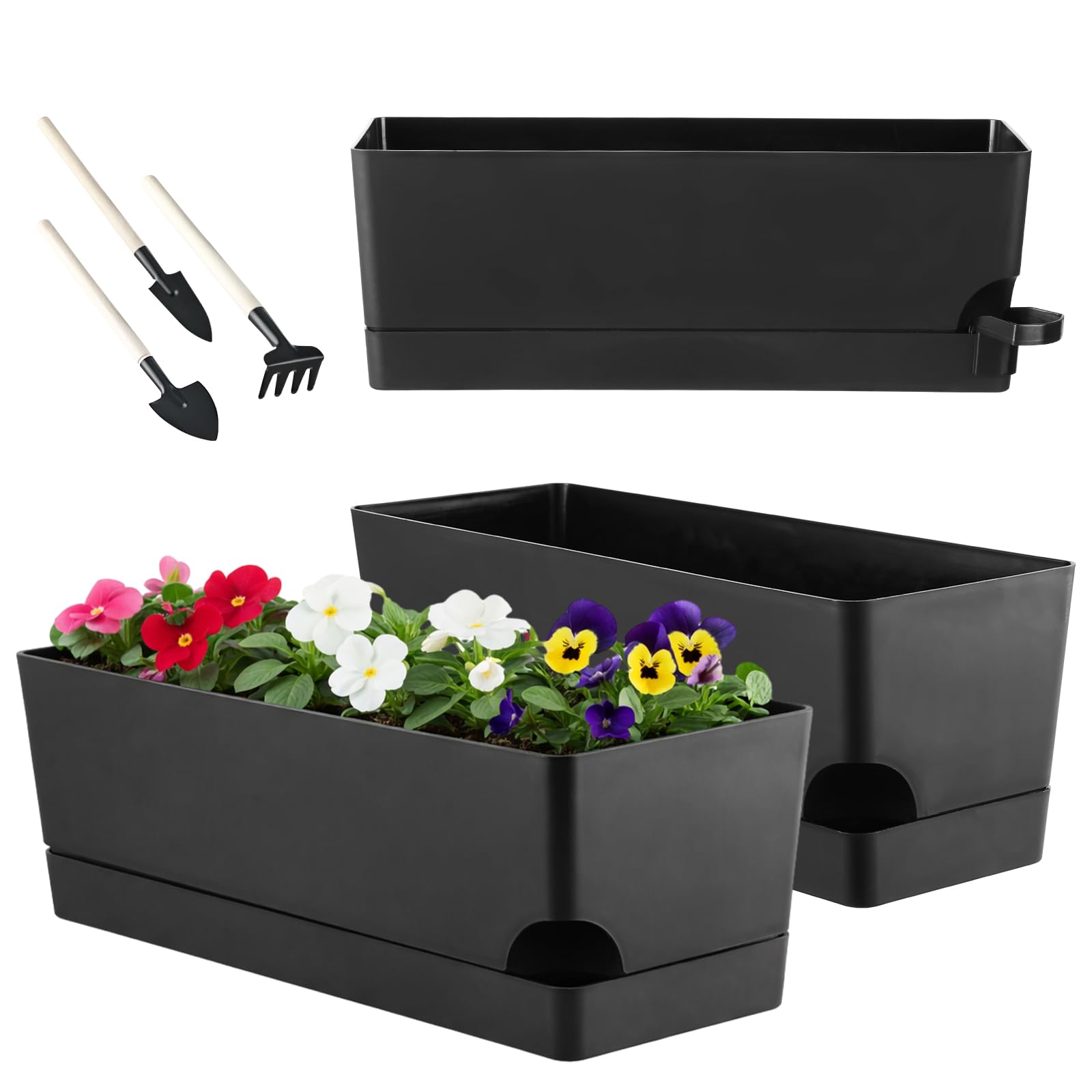 Photo 1 of Party Zealot 17 Inch Rectangular Planter Box