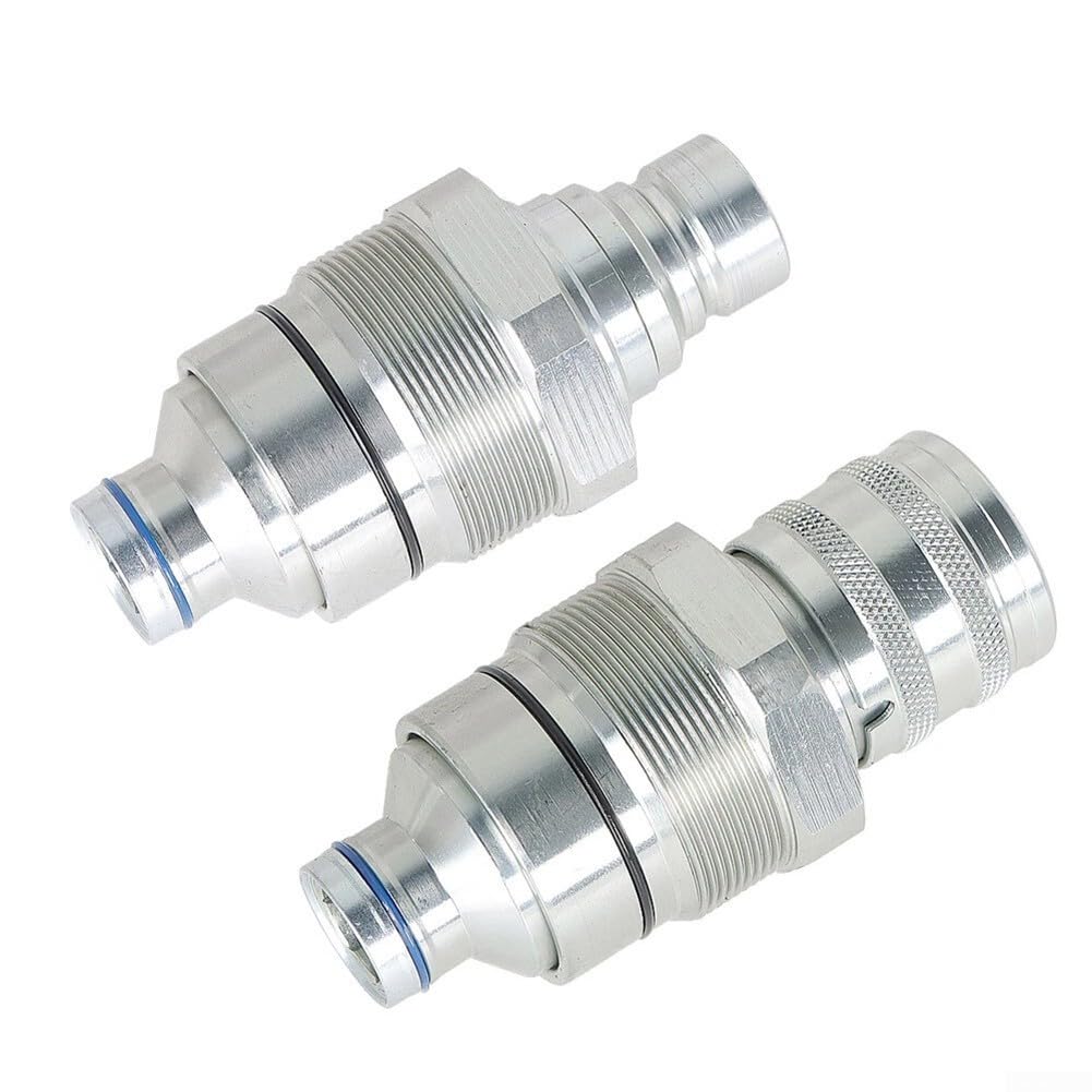 1/2"-Hydraulik-Flachkupplungssatz 7246802 7246799 für Bobcat Kompaktlader, Effektive Verbindungslösung