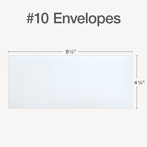 Vista 2 de Columbian Sobres de seguridad #10, paquete de 100, sobres autosellables para correos del hogar, escuela y negocios, sin ventana, 4-1/8 x 9-1/2