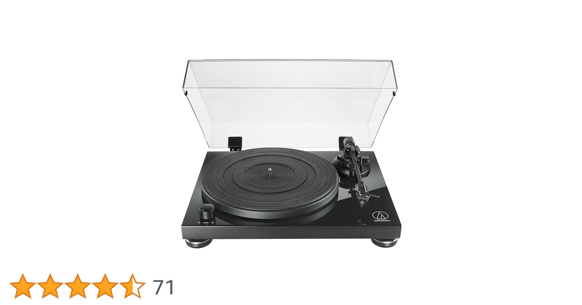 Amazon.co.jp: Audio Technica AT-LPW50PB Fully Manual Belt