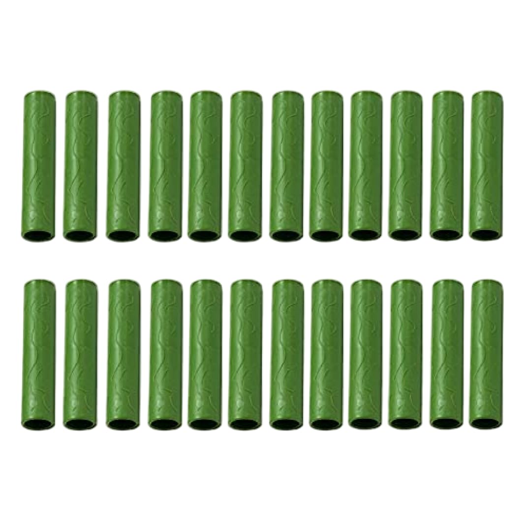 24 Pack 16mm Garden Stakes Straight Connectors, Plastic Connecting Pipes for Secure Plant Support, Garden Stakes Straight Joints Accessories