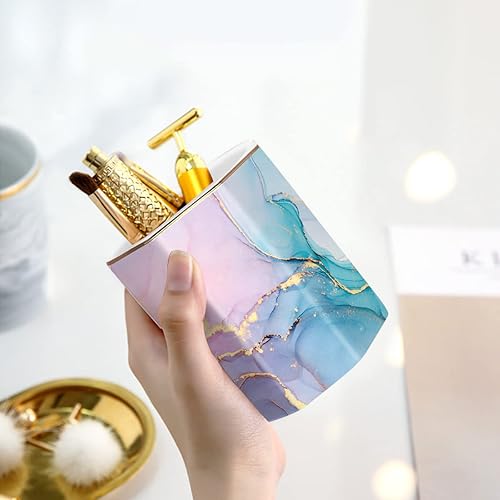 Miniatura 3 de WAVEYU Soporte para lápices de cerámica de colores de gran capacidad bonito soporte de papelería para oficina escuela secundaria soporte para