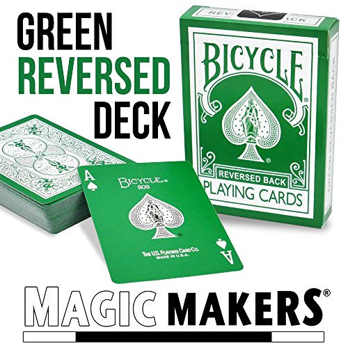 Bicycle Red, Black, Yellow, Blue, Purple, Orange And Green Decks - Gaff Cards From Magic Makers #TOP3