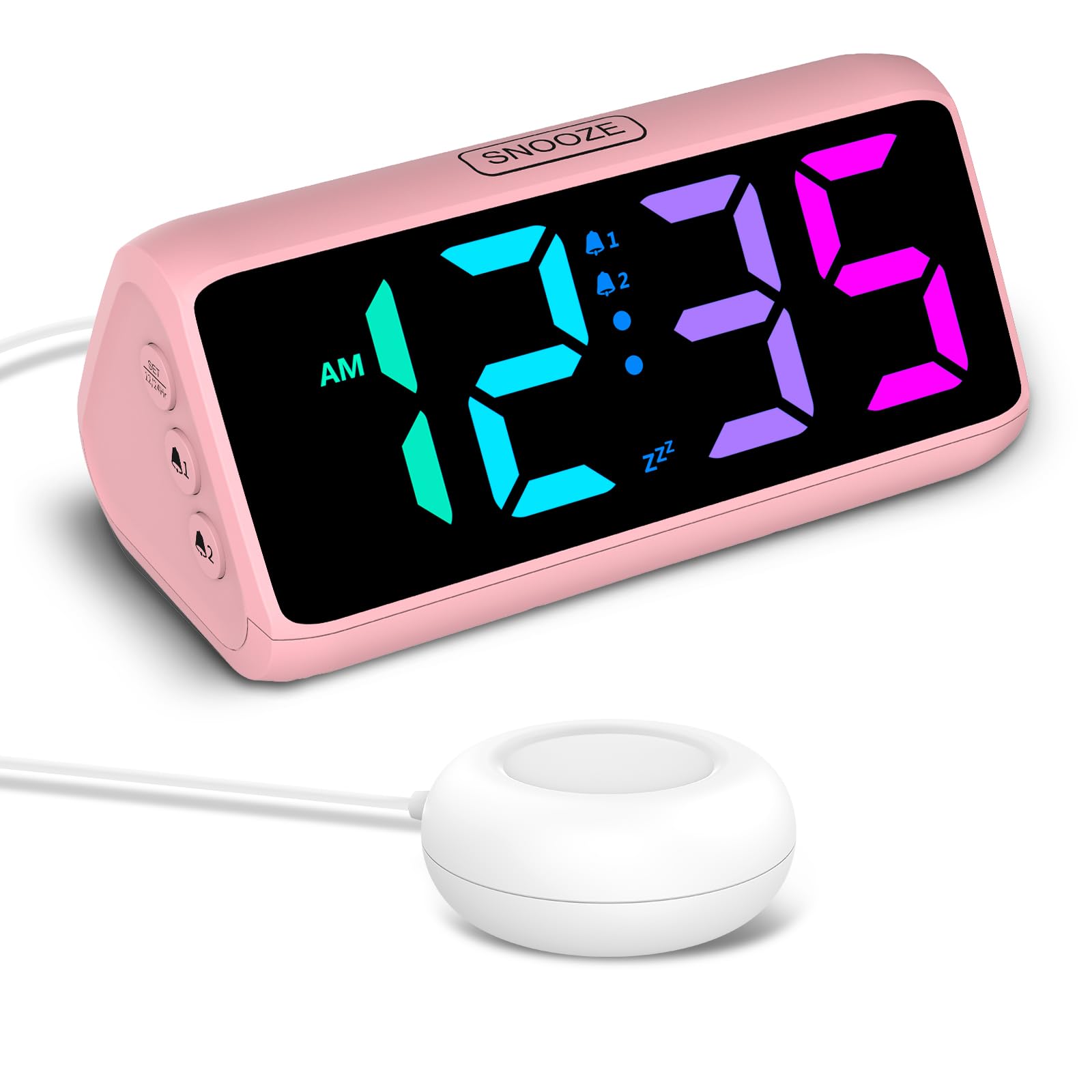 Netzu RGB Vibrating Alarm Clock