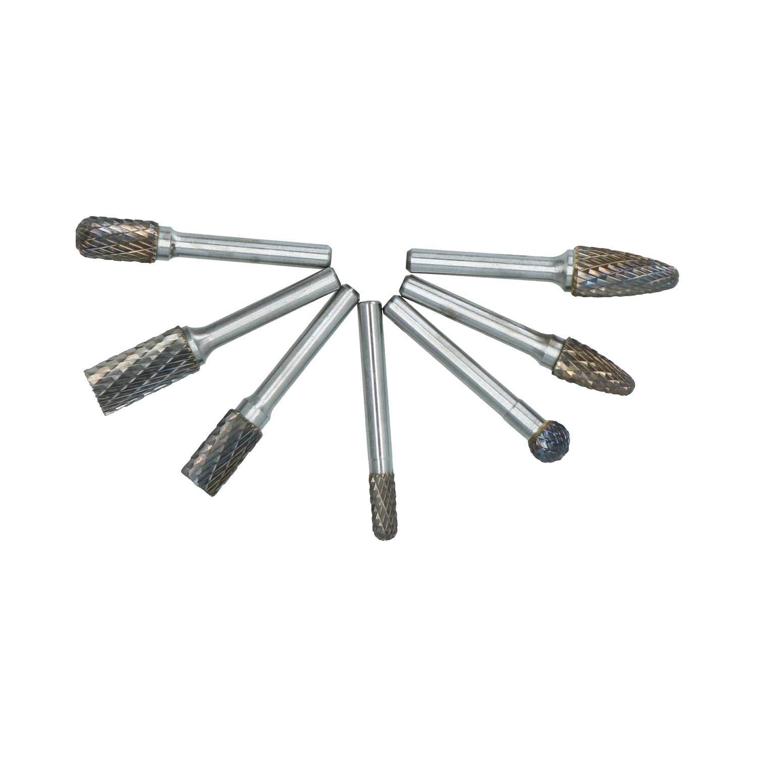 Tungsten Carbide Burr Rotary Files Grinder Remover Removal Polishing Porting 7pc