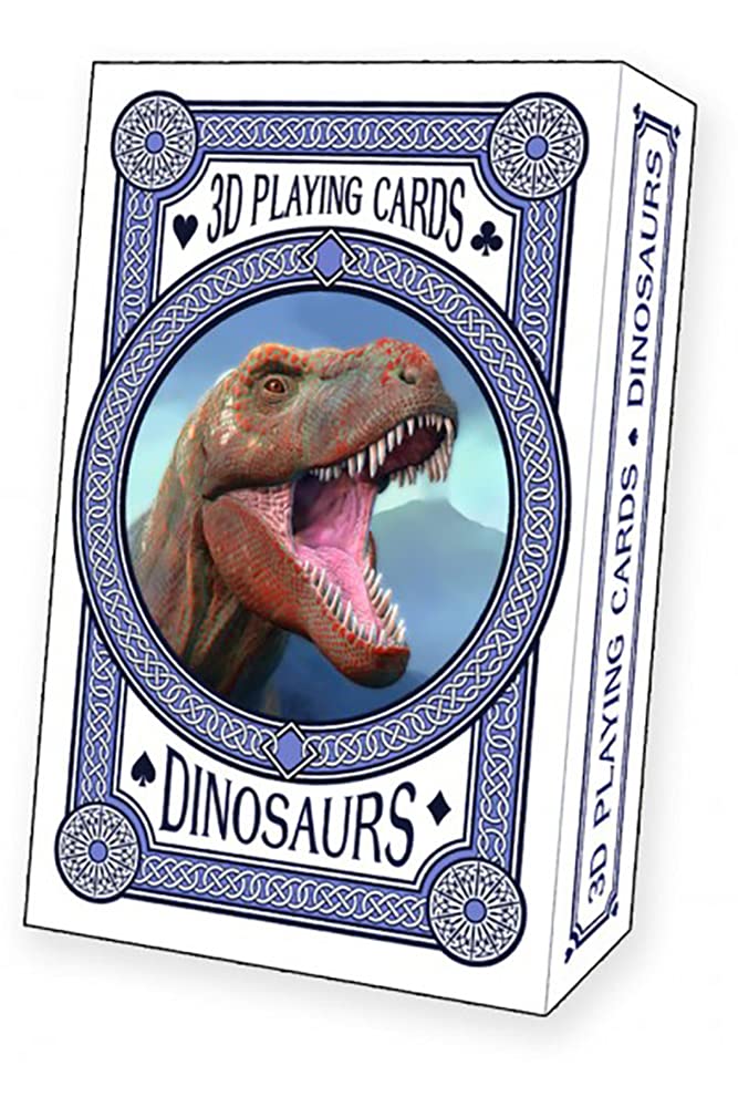 Artgame 3D Playing Cards (Dinosaur)