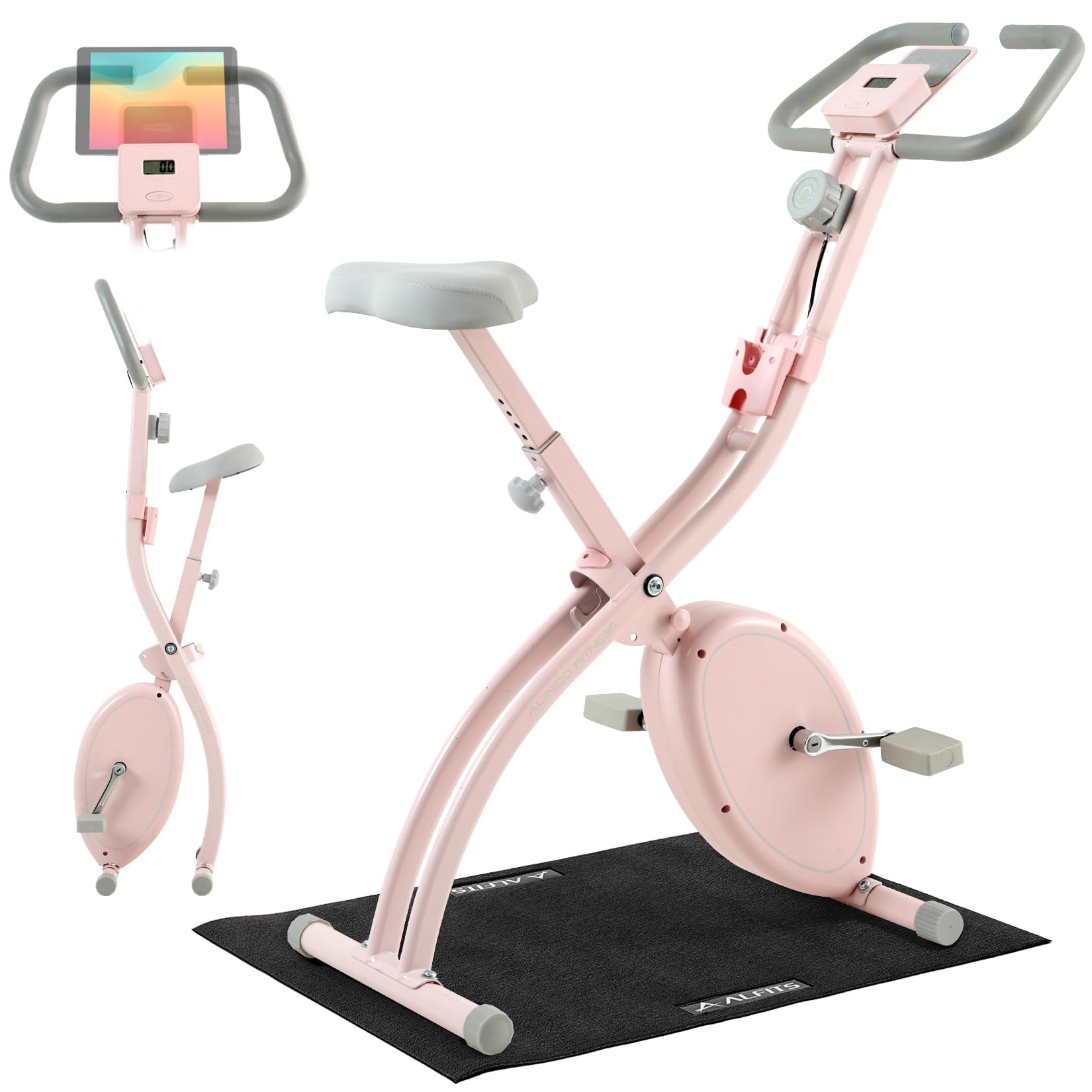 札幌市内配送無料 美品 ALINCO アルインコ クロスバイク フィットネスバイク AFBX4123A 折りたたみ Amazon.co.jp: 【Amazon.co.jp 限定】 アルインコ(ALINCO