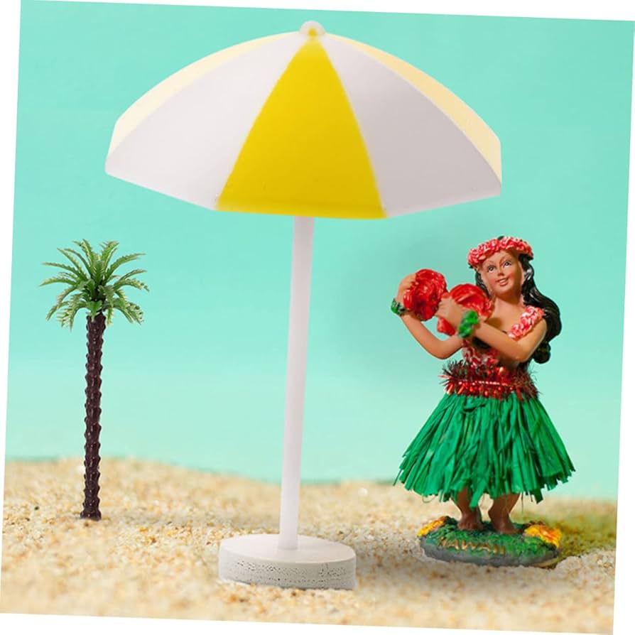 Amazon.co.jp: MARMERDO 6個 幻想的なビーチパラソル 1/12ビーチ