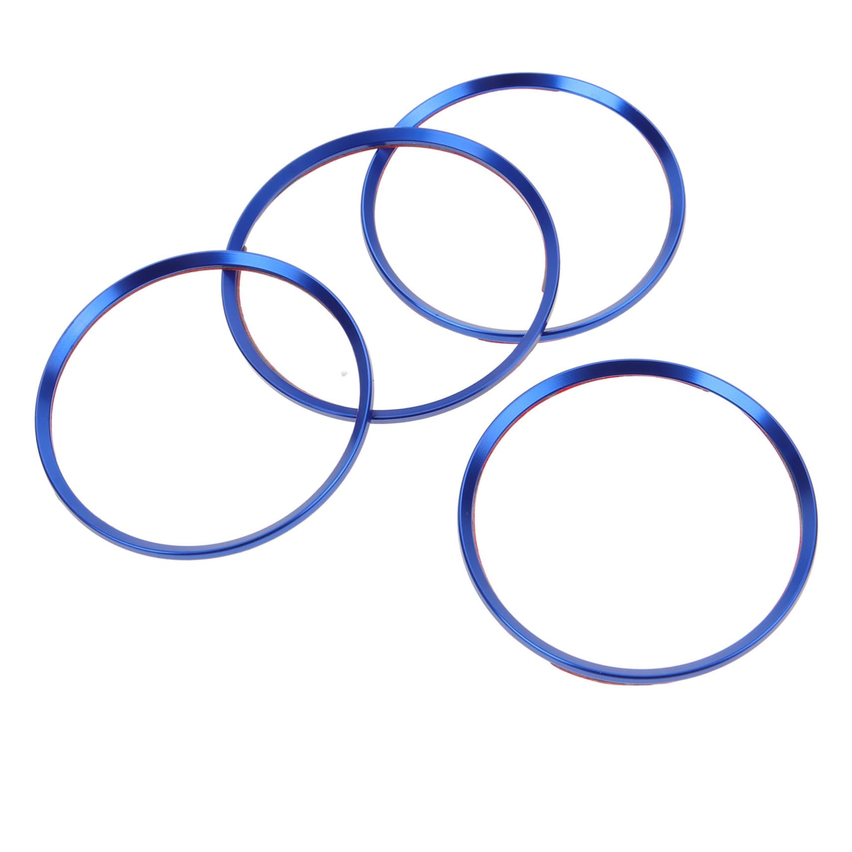 Garneck Upgrade Your Vehicle 4pcs Hub Cap Ring Aluminum Alloy Wheel Hub Center Caps Compatible Models