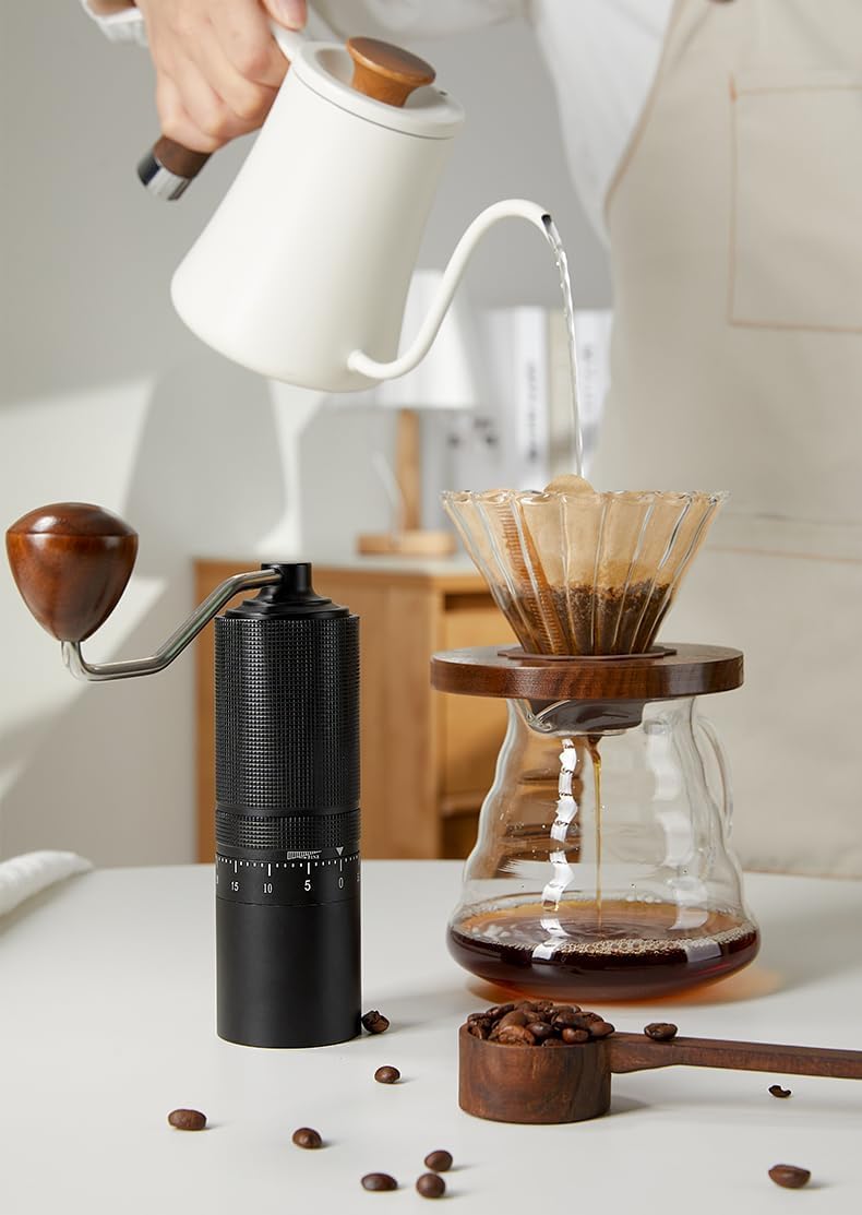Amazon | 手挽きコーヒーミル コーヒーグラインダー 手動式 ハンドミル