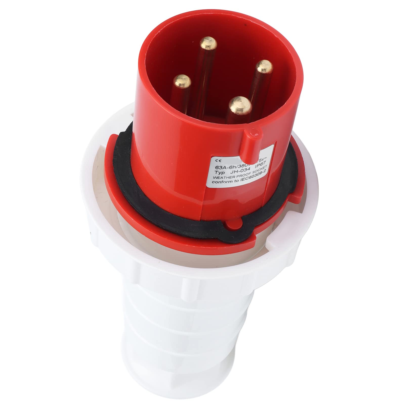 Connettore elettrico a spina industriale Mavaol Set IP67 3 Pin 63A 3P+E 380-415V