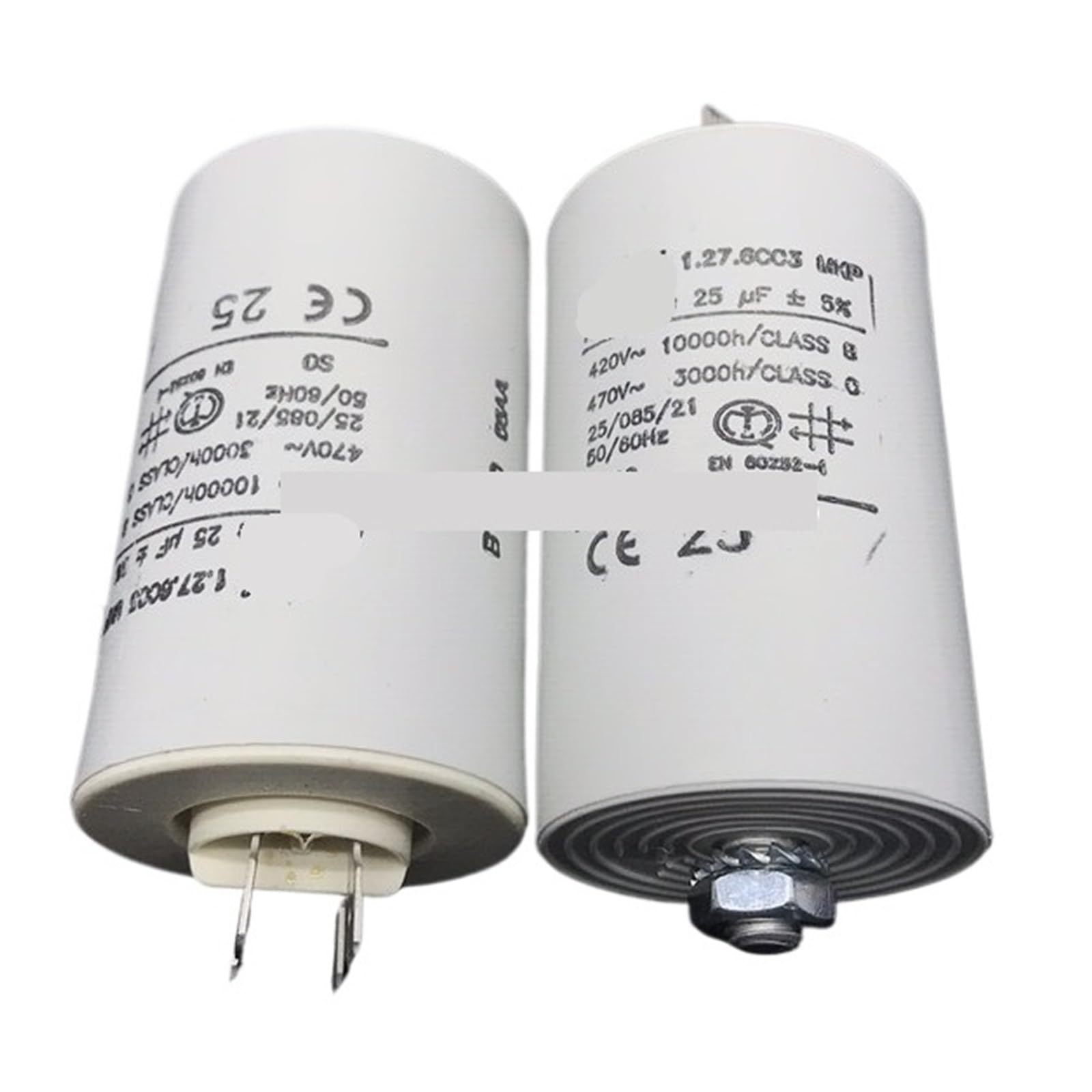 KSZHZYMGX 1pcs 1.27.6CC3 MKP2.5uf 4UF 5UF 8UF 16UF 20UF 25UF 30UF 50UF 5% motor start capacitors(1.27.6CC3 MKP 2.5uf)