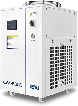 CW-6300BN Industrial Water Chiller Water Cooling Machine Water Cooler Cooling CNC CO2 Laser Cutting Machine 4.28HP AC 1P 220V