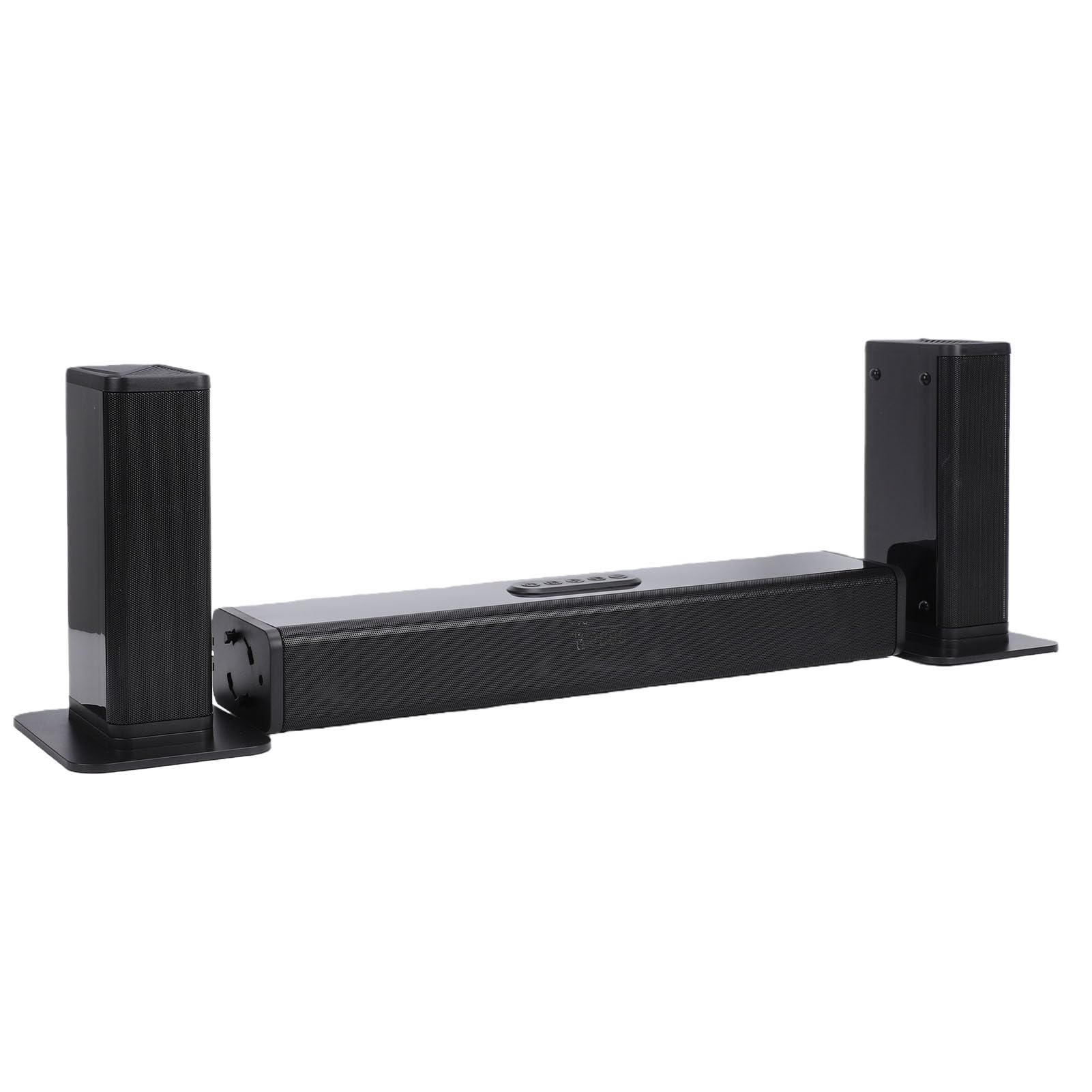 Annadue Głośnik Telewizora Soundbar Bluetooth Bezprzewodowy Głośnik Telewizora 3 W 1 Odłączany System Dźwięku Przestrzennego Kina Domowego o Mocy 100 W z Optycznym ARC AUX USB do (wtyczka UE)