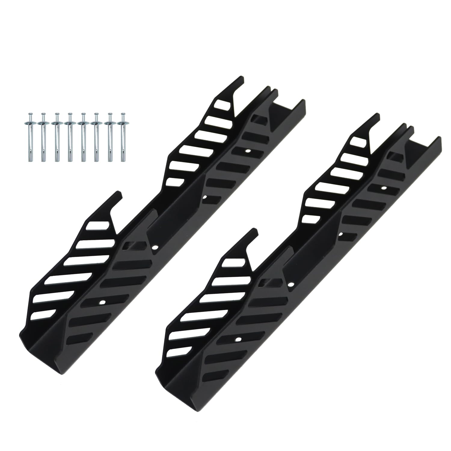 Nakkaa2Pcs Jack Stand Wall Mount Organizer Brackets Compatible with 2 & 3 Ton Jack Stands