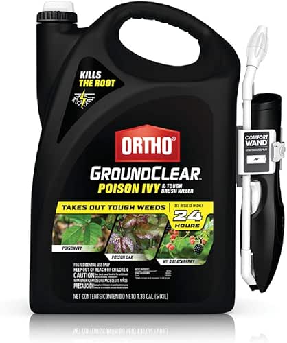Scotts Ortho Roundup Ortho 0435140 Max Poison Ivy/Tough Brush Killer,