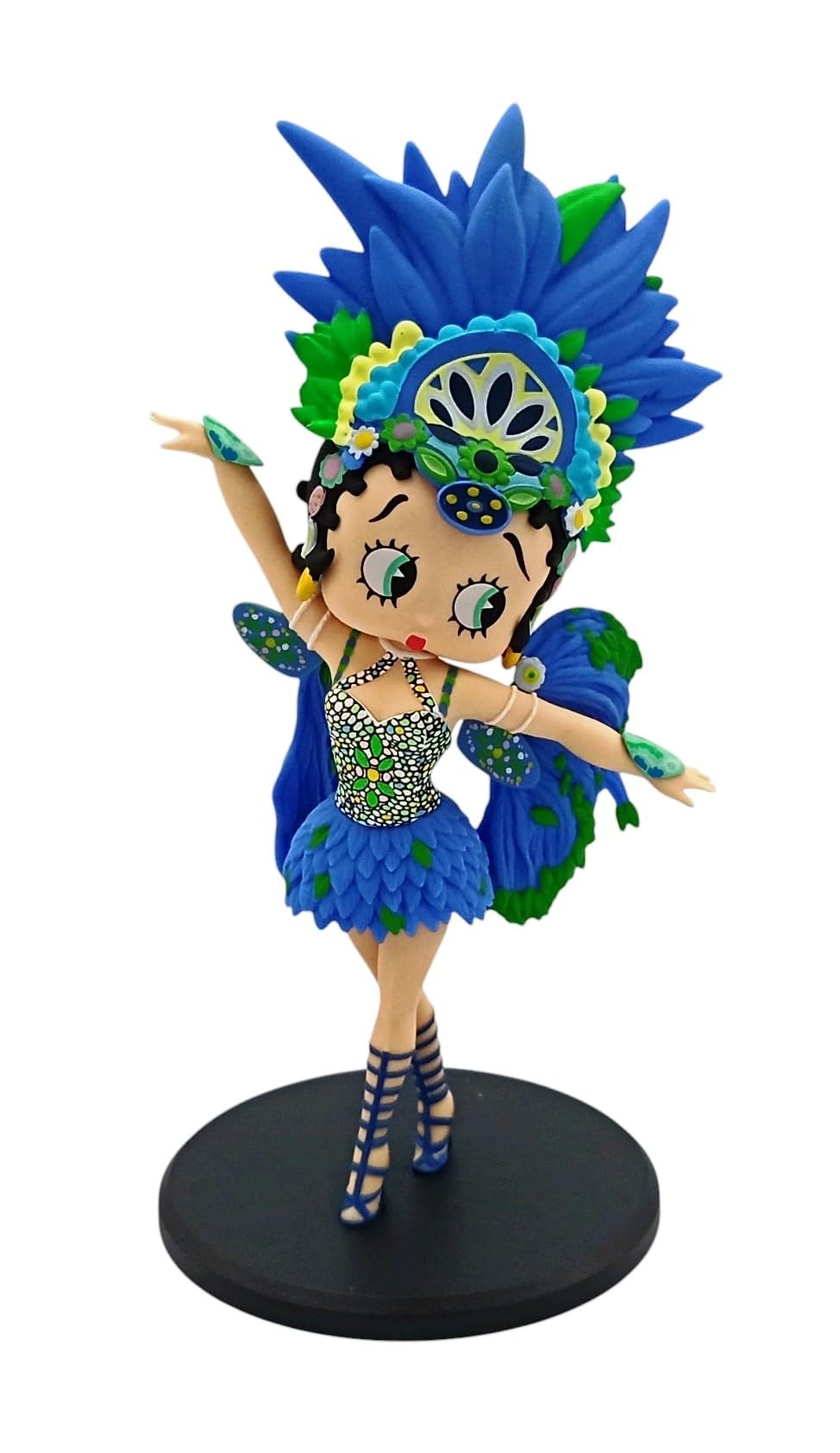 OPO 10 - BETTY BOOP DANCE figurine: Samba No Pe - 18cm tall - BB214