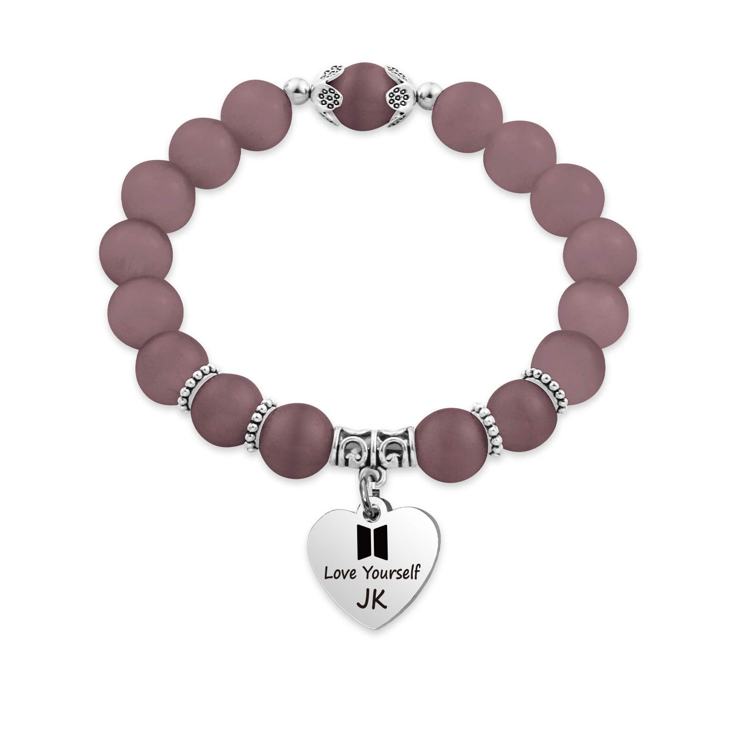 LACAKU BTS Bangtan Boys Bracelet Kpop BTS Bracelet to Love Yourself Army Bangtan Boys Fans Jewelry Gift A.R.M.Y Bracelet B...