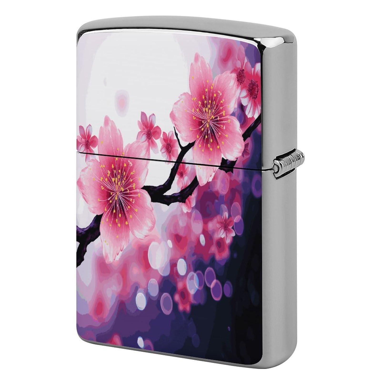 Fodpand Style Flower2 Metal Lighter Case Cover Lighter Sleeve