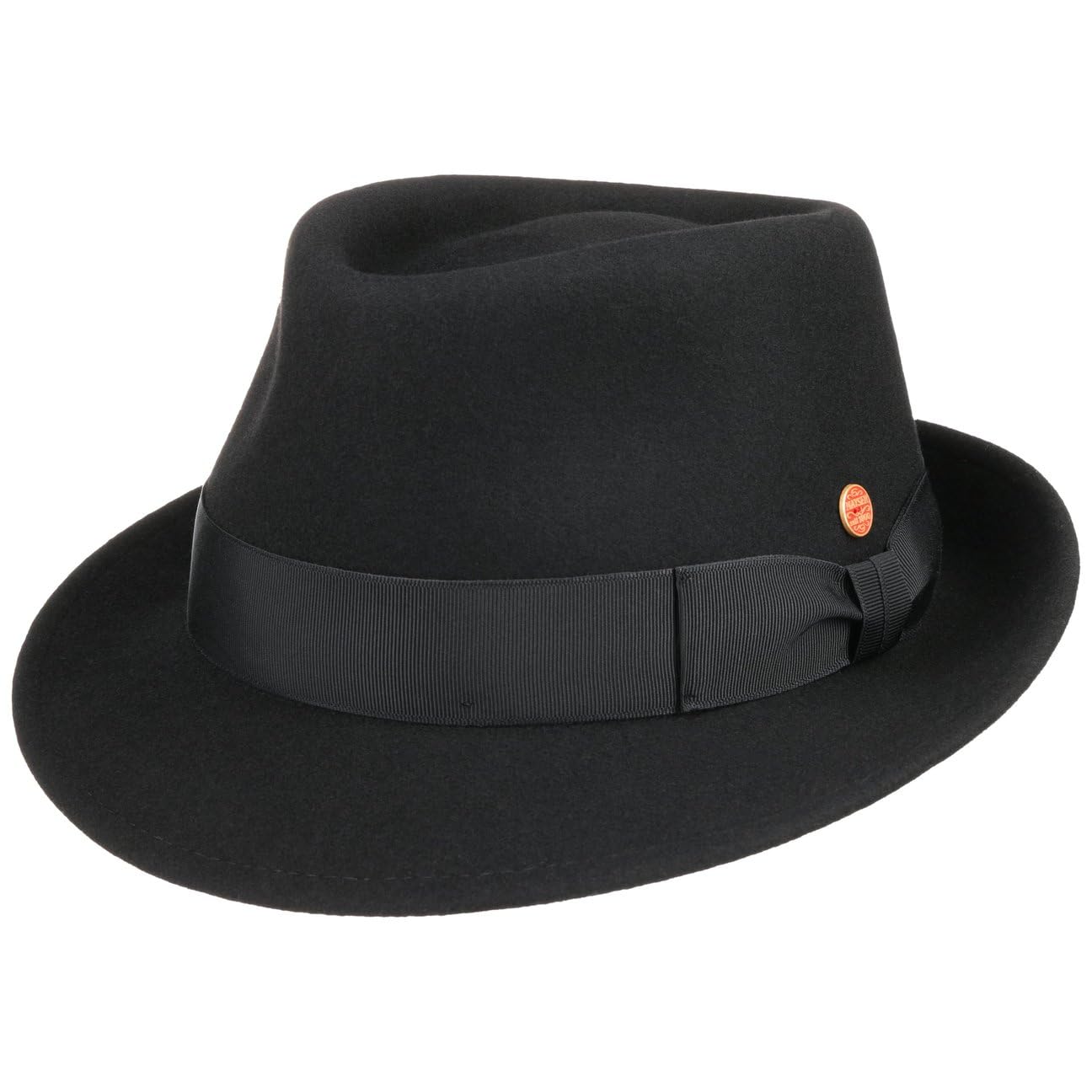 Mayser Classico Trilby Fedora Wollfilz Handmade Ripsband Made in EU Herren Sommer Winter