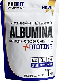 Albumina 1 Kg - Baunilha, Profit