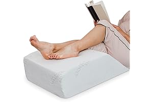 Zen Bamboo Under Knee Pillow for Sleeping on Back