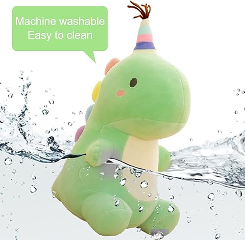 Miniatura 12 de Juguetes de peluche de animales de peluche, lindo juguete de dinosaurio, peluches suaves de dinosaurio para niños, regalos de muñeca de felpa