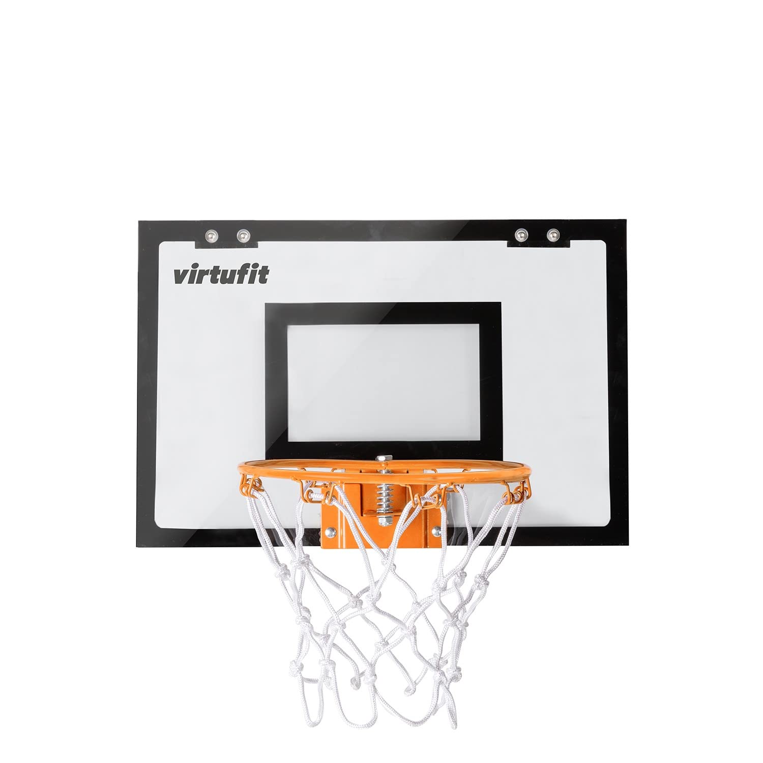 VirtuFit Pro Mini Baloncesto con 2 Bolas y Bomba - Negro