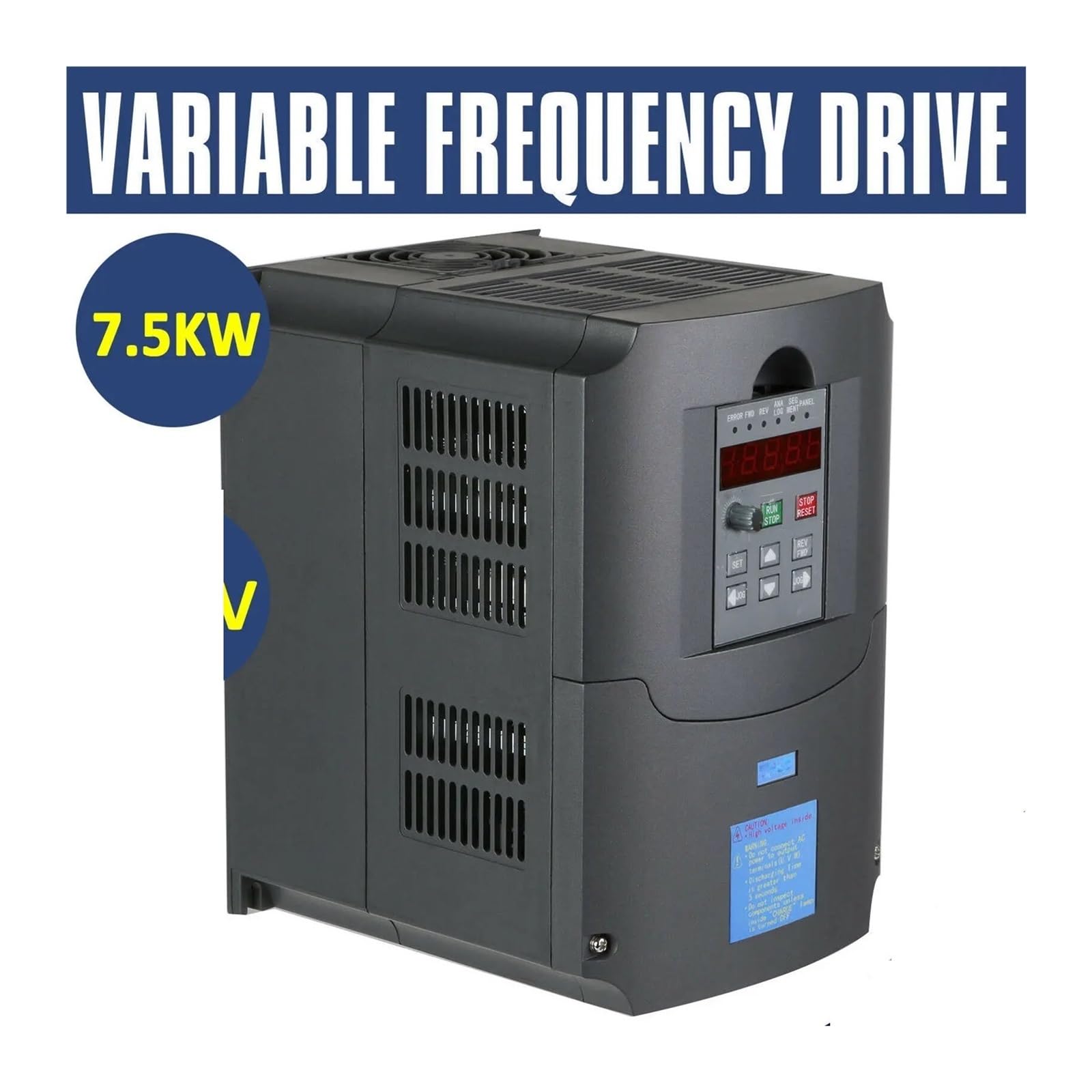 VFD Frequenzumrichter, VFD-Wechselrichter mit variabler Frequenz, 7,5 kW, AC 220 V, 3P-Ausgangsdrehzahl-Antriebsregler for Motor-CNC-Haushaltsräte