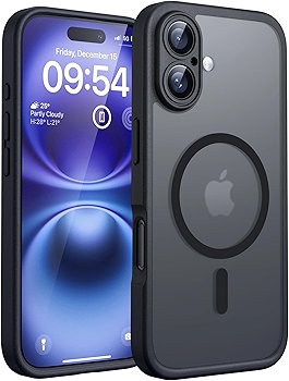 TOCOL Magnetic iPhone 16 Case with Full Camera Protection and Mag-Safe Compatibility