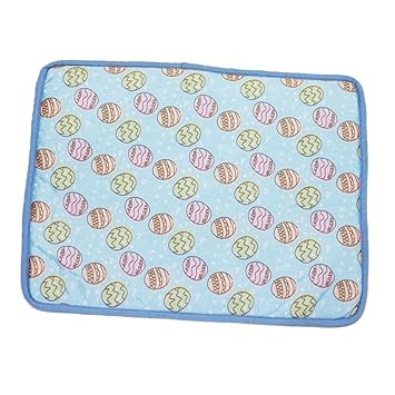 Aswadh Soft Pet Cooling Mat Dog Cool Pad Self Cooling Cats Cushion Pads Blue S