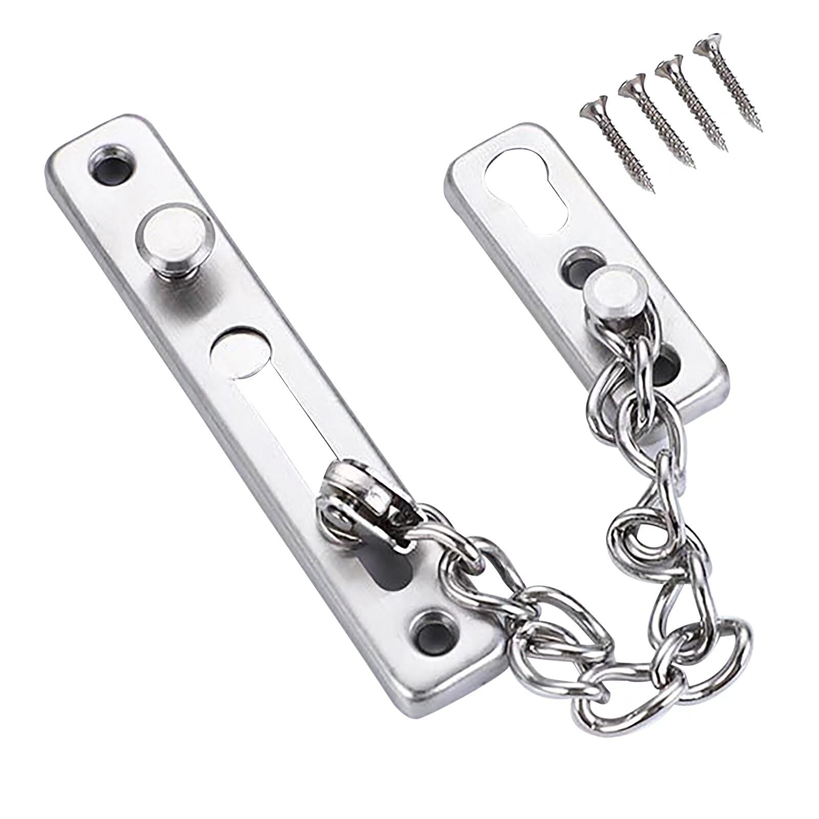 Catena di sicurezza per porta, in acciaio inox, per porte e finestre interne
